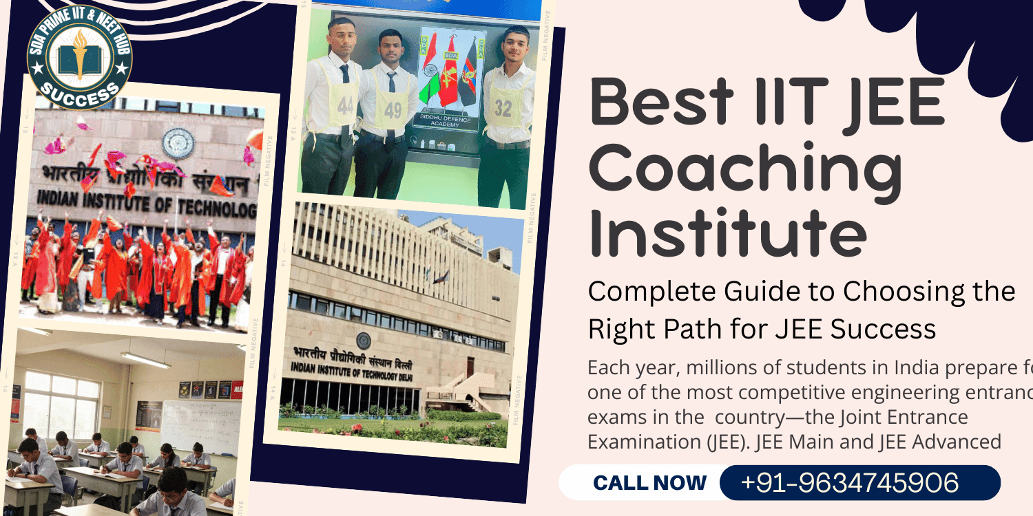 Best IIT JEE Coaching Institute – Complete Guide to Choosing the Right Path for JEE Success