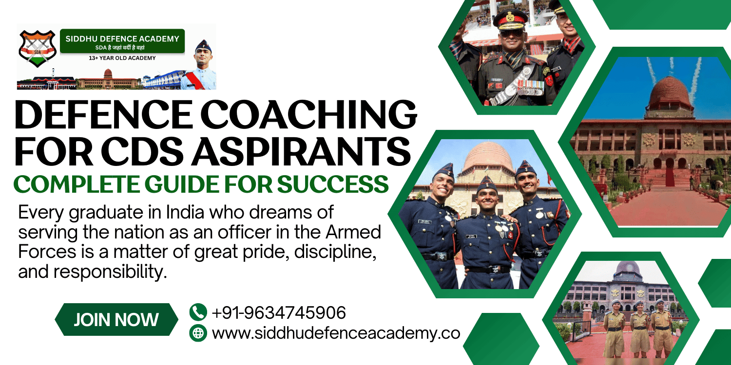 Defence Coaching for CDS Aspirants – Complete Guide for Success