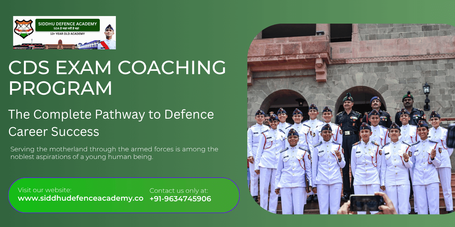 CDS Exam Coaching Program: The Complete Pathway to Defence Career Success