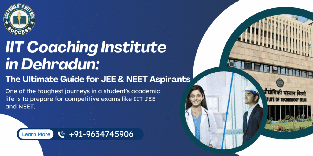 IIT Coaching Institute in Dehradun: The Ultimate Guide for JEE & NEET Aspirants