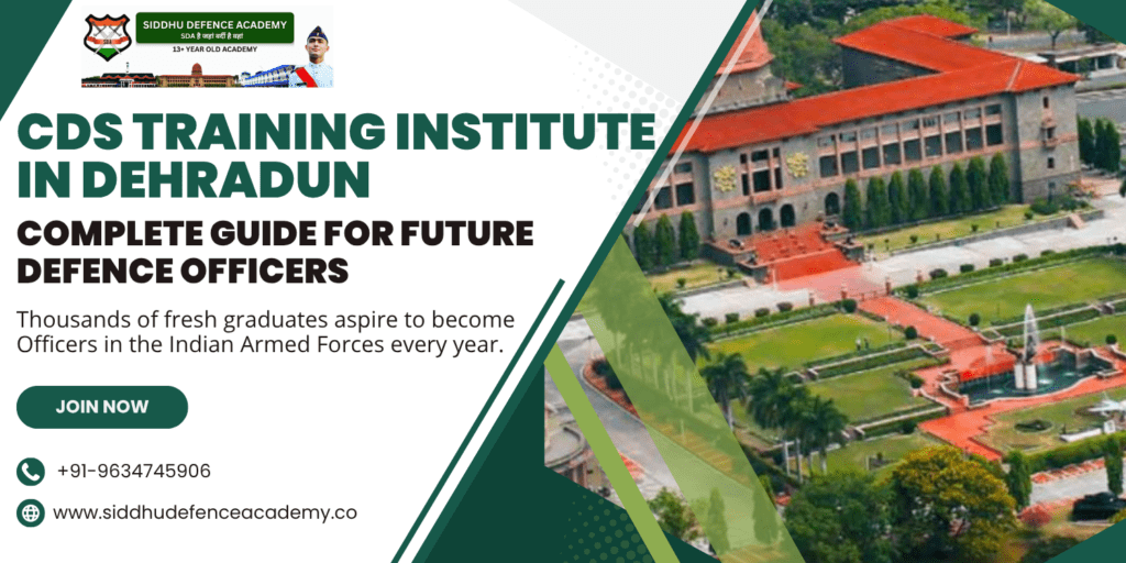 CDS Training Institute in Dehradun: Complete Guide for Future Defence Officers