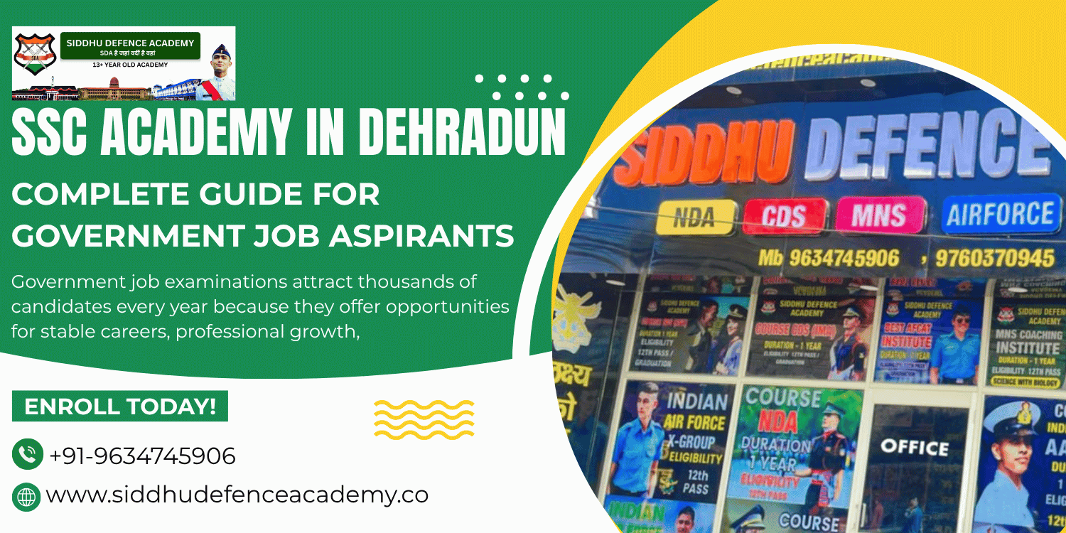 SSC Academy in Dehradun: Complete Guide for Government Job Aspirants
