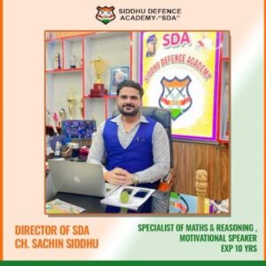 Director Message Top CDS coaching Dehradun