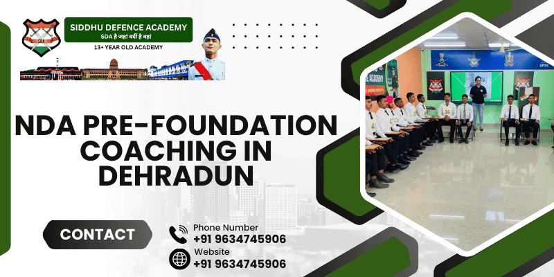 NDA Pre-Foundation Coaching in Dehradun