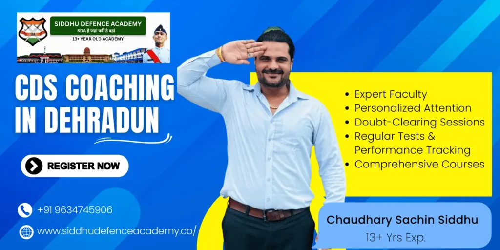 CDS Coaching in Dehradun