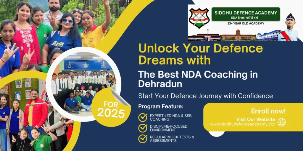 NDA Coaching in Dehradun
