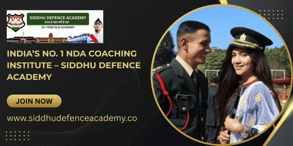 India’s no 1 NDA coaching institute