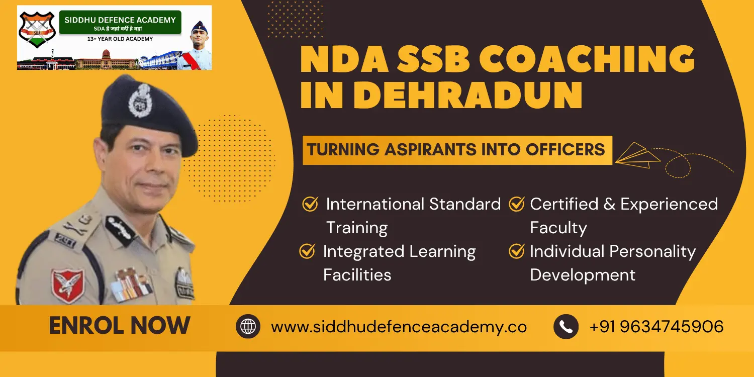 NDA SSB coaching in Dehradun