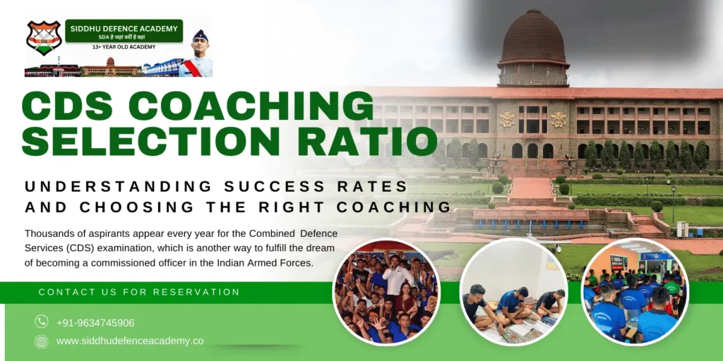 CDS Coaching Selection Ratio: Understanding Success Rates and Choosing the Right Coaching