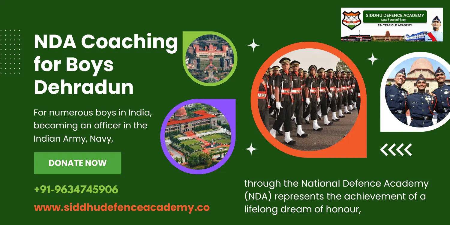 NDA Coaching for Boys Dehradun: Complete Guide to the Best NDA Coaching Centre in Dehradun