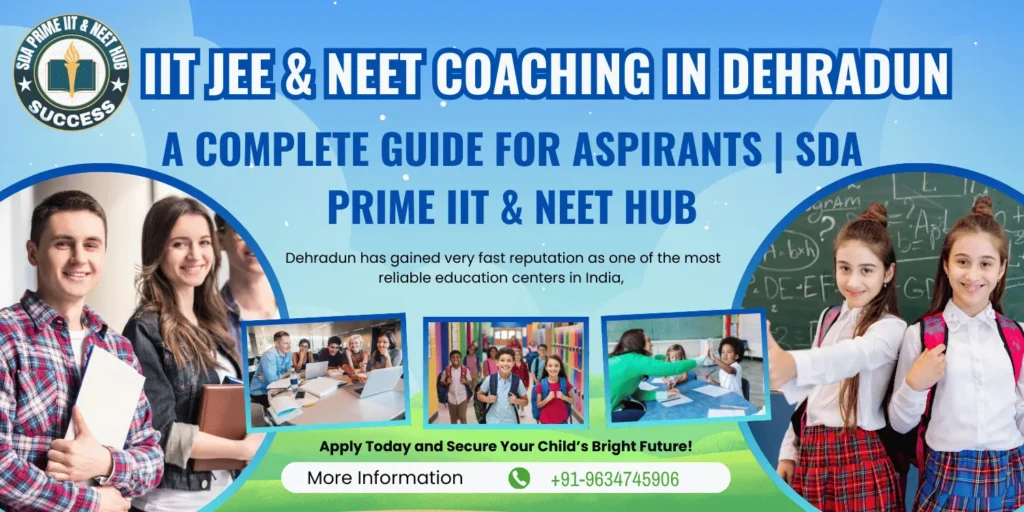 IIT JEE & NEET Coaching in Dehradun – A Complete Guide for Aspirants | SDA PRIME IIT & NEET Hub