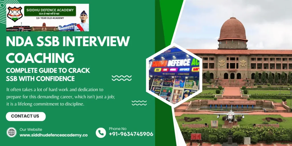 NDA SSB Interview Coaching – Complete Guide to Crack SSB with Confidence