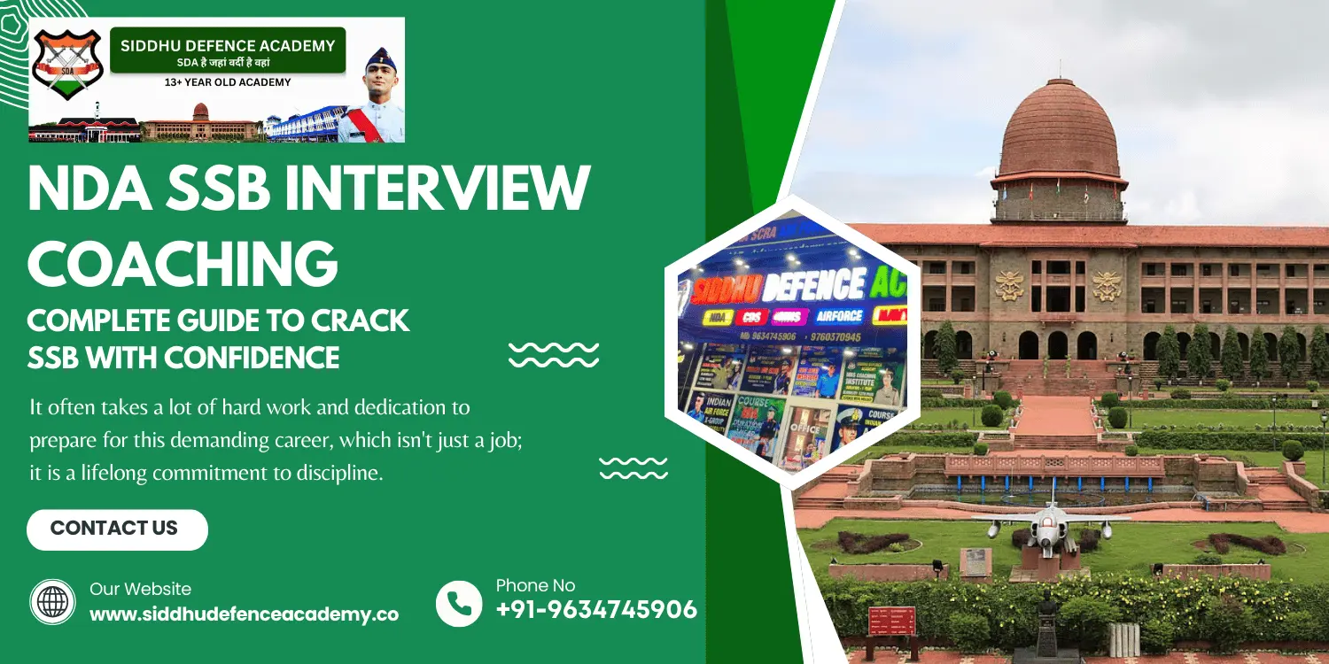 NDA SSB Interview Coaching – Complete Guide to Crack SSB with Confidence