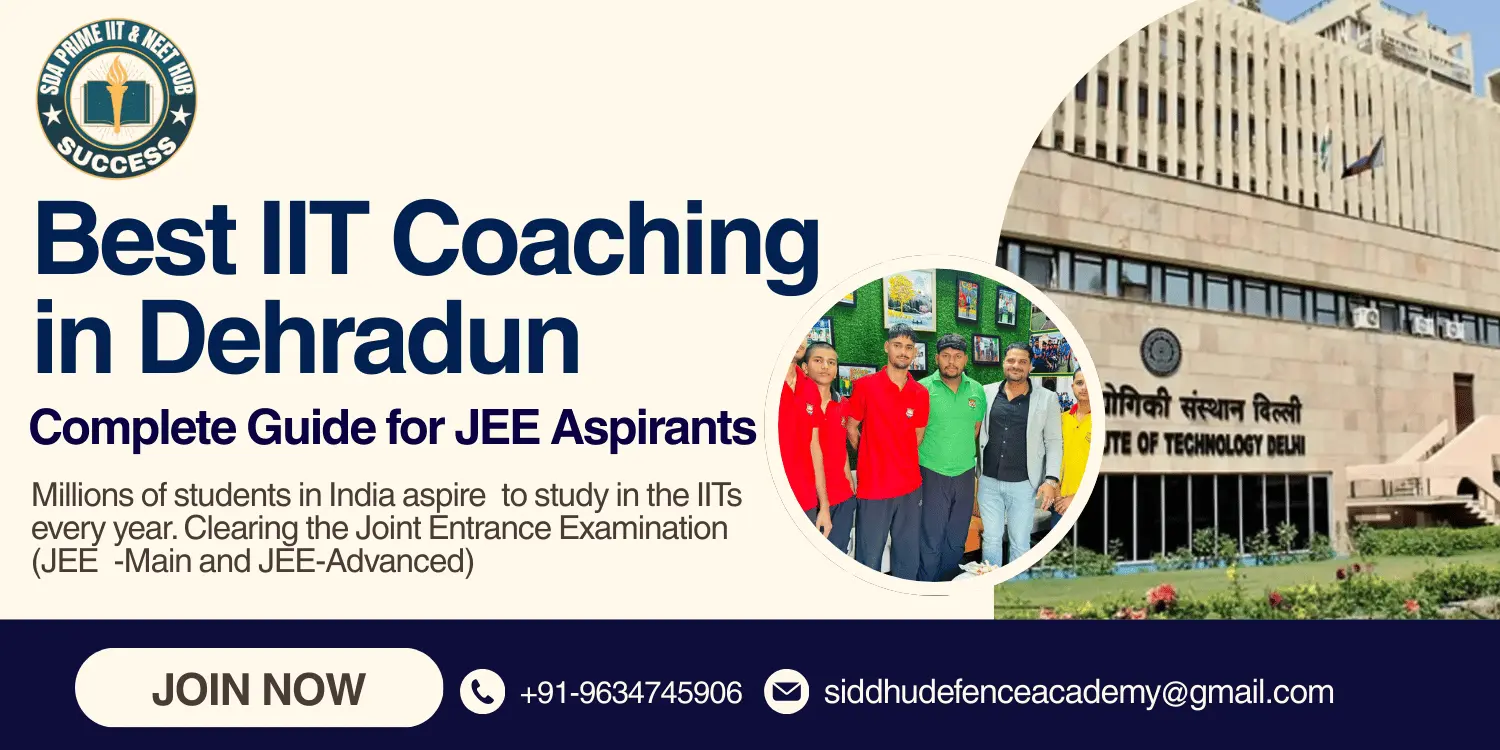 Best IIT Coaching in Dehradun – Complete Guide for JEE Aspirants