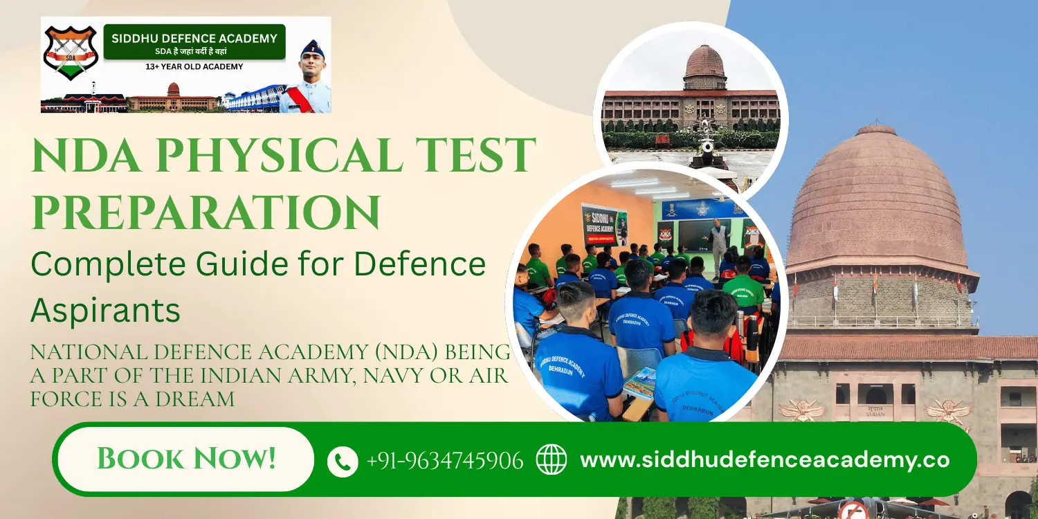NDA Physical Test Preparation – Complete Guide for Defence Aspirants
