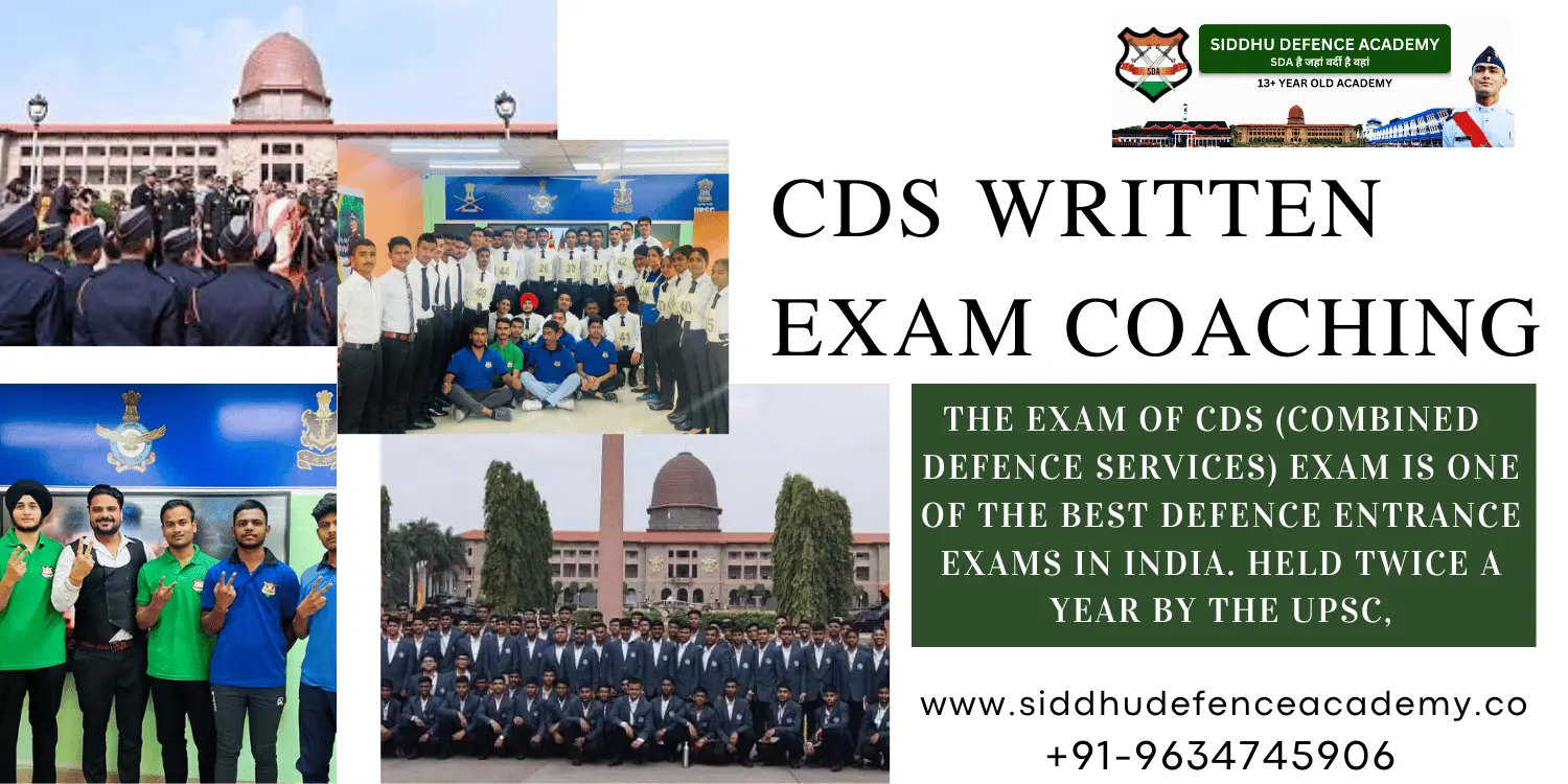 CDS Written Exam Coaching – Complete Guide to Crack CDS Successfully