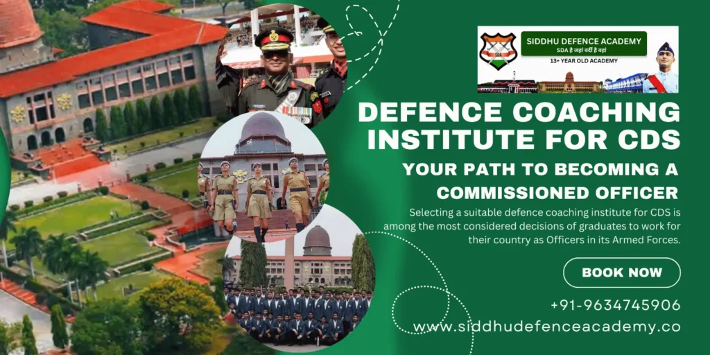 Defence Coaching Institute for CDS – Your Path to Becoming a Commissioned Officer