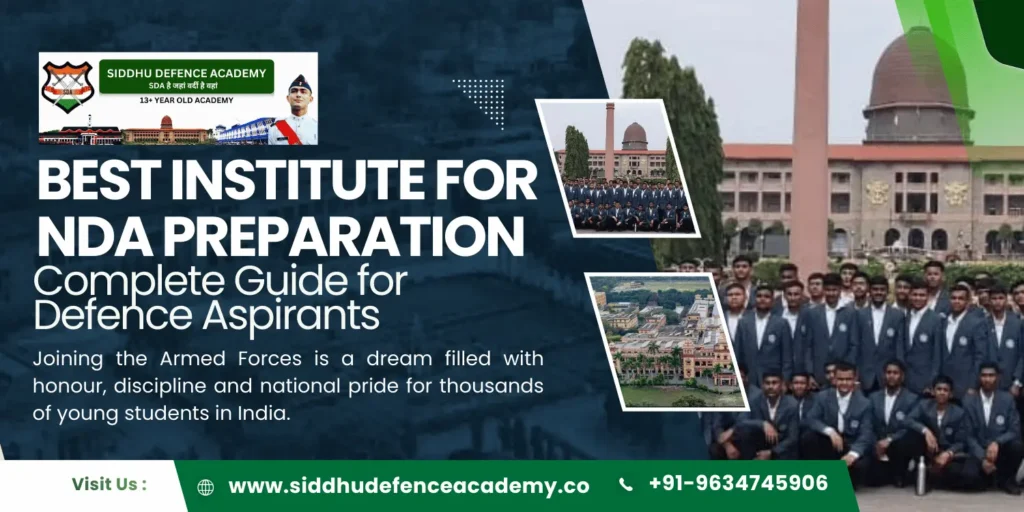 Best Institute for NDA Preparation – Complete Guide for Defence Aspirants