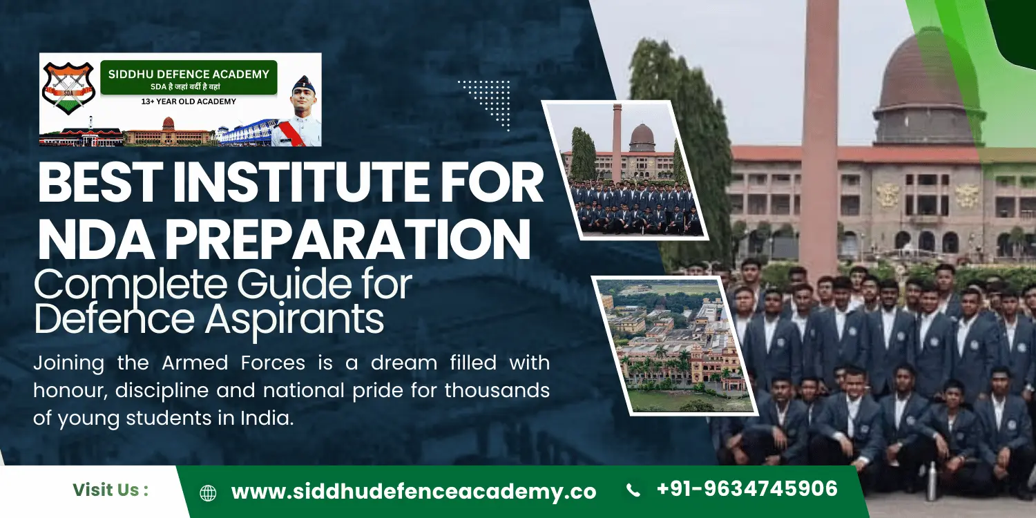 Best Institute for NDA Preparation – Complete Guide for Defence Aspirants