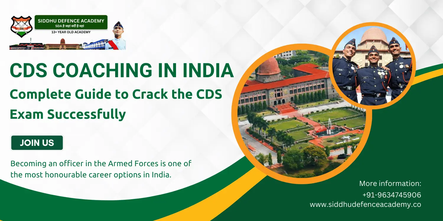 CDS Coaching in India – Complete Guide to Crack CDS Exam Successfully