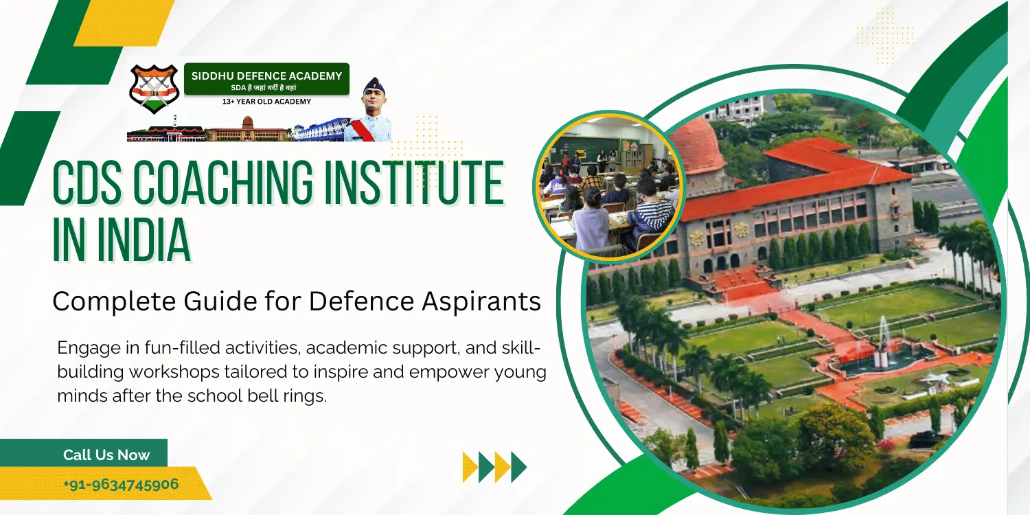CDS Coaching Institute in India – Complete Guide for Defence Aspirants