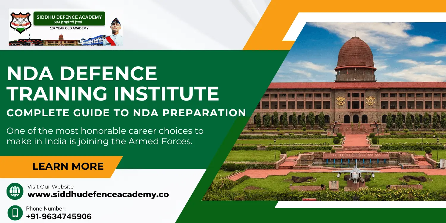 NDA Defence Training Institute – Complete Guide to NDA Preparation