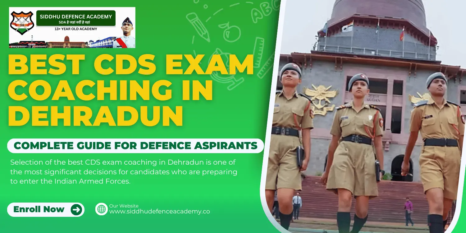 Best CDS Exam Coaching in Dehradun: Complete Guide for Defence Aspirants