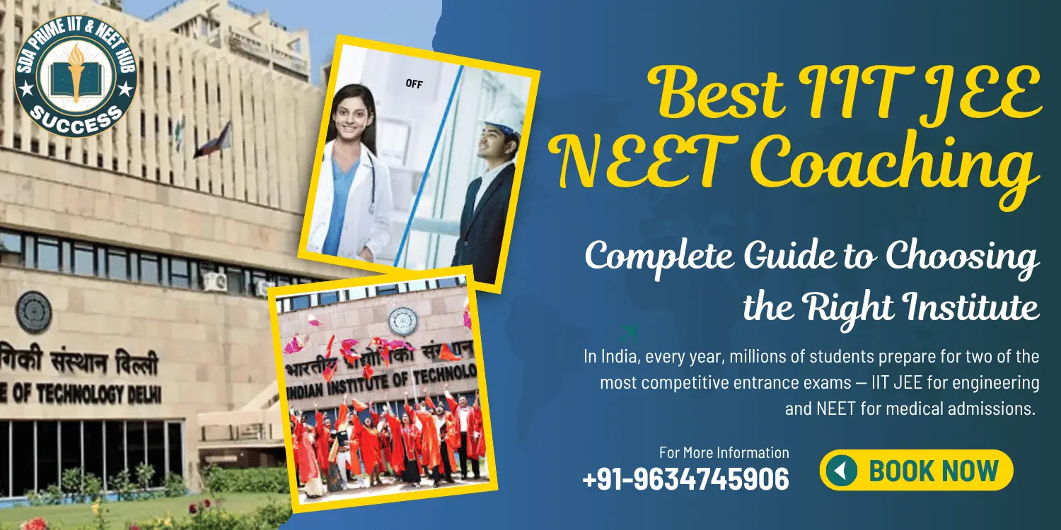 Best IIT JEE NEET Coaching – Complete Guide to Choosing the Right Institute