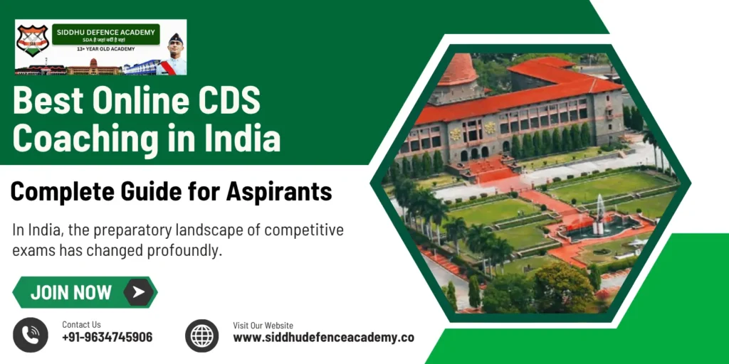Best Online CDS Coaching in India: Complete Guide for Aspirants