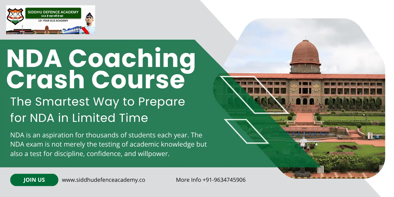 NDA Coaching Crash Course: The Smartest Way to Prepare for NDA in Limited Time