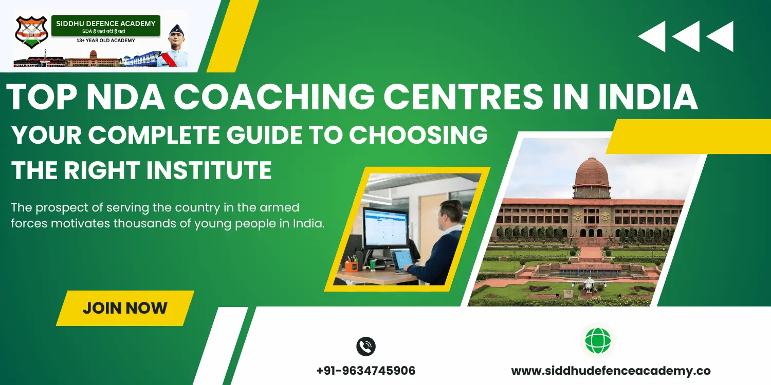 Top NDA Coaching Centres in India: Your Complete Guide to Choosing the Right Institute