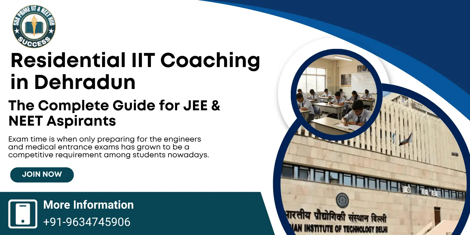 Residential IIT Coaching in Dehradun: The Complete Guide for JEE & NEET Aspirants