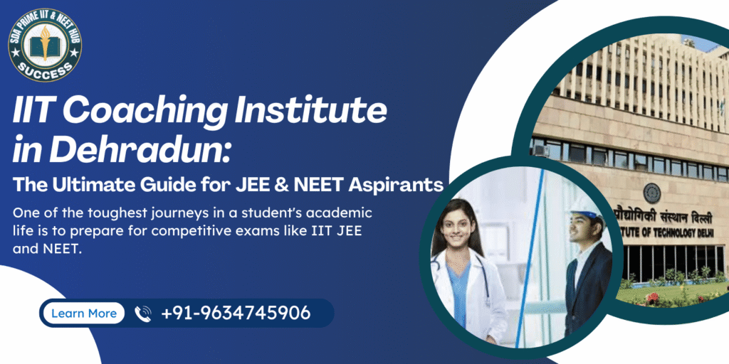IIT Coaching Institute in Dehradun: The Ultimate Guide for JEE & NEET Aspirants