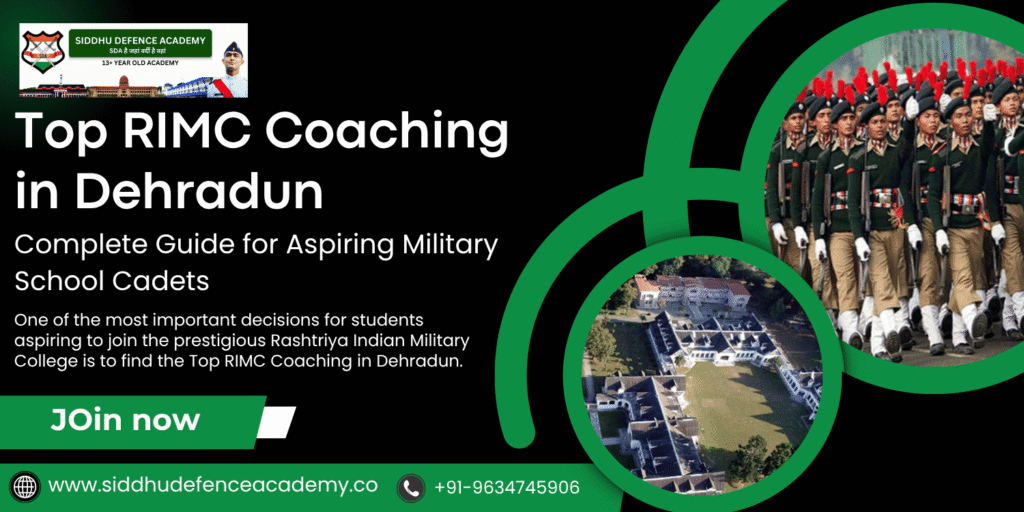 Top RIMC Coaching in Dehradun: Complete Guide for Aspiring Military School Cadets