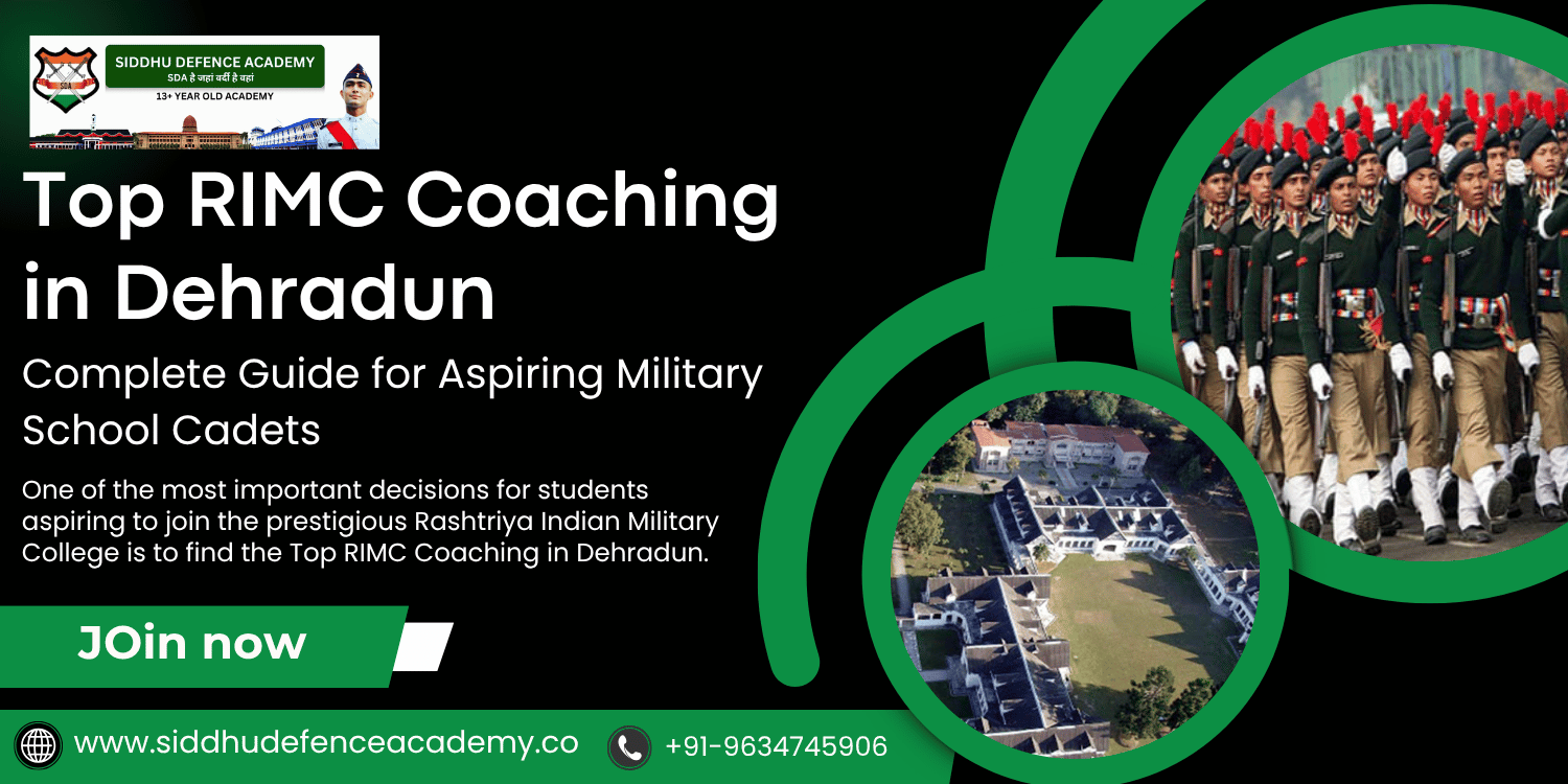 Top RIMC Coaching in Dehradun: Complete Guide for Aspiring Military School Cadets